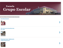 Tablet Screenshot of escuelagrupoescolar.blogspot.com