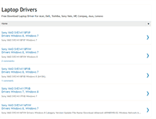 Tablet Screenshot of driver-laptop.blogspot.com