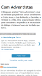 Mobile Screenshot of com-adventistas.blogspot.com
