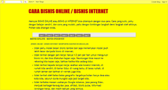 Desktop Screenshot of carabisnisdiinternets.blogspot.com