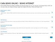 Tablet Screenshot of carabisnisdiinternets.blogspot.com