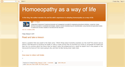 Desktop Screenshot of jdbapat-homoeopathy.blogspot.com