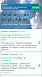 Mobile Screenshot of delphiaddict.blogspot.com