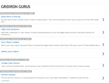 Tablet Screenshot of gridirongurusforever.blogspot.com