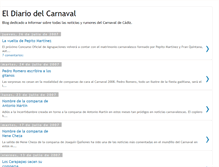 Tablet Screenshot of diariodelcarnaval.blogspot.com