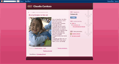 Desktop Screenshot of claudiacardozo.blogspot.com