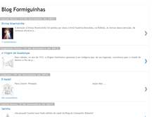 Tablet Screenshot of blogformiguinhas.blogspot.com