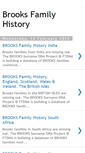 Mobile Screenshot of brooksfamilyhistoryblog.blogspot.com