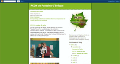 Desktop Screenshot of pcdndefontaine-levque.blogspot.com