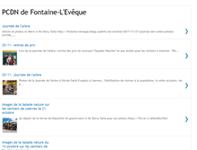 Tablet Screenshot of pcdndefontaine-levque.blogspot.com