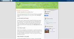 Desktop Screenshot of annalyncaras.blogspot.com