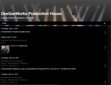 Tablet Screenshot of deegeeworksproductionhouse.blogspot.com