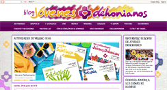 Desktop Screenshot of jovenesdehonianos.blogspot.com