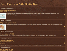 Tablet Screenshot of geospaced.blogspot.com