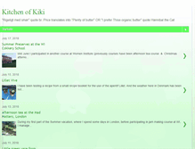 Tablet Screenshot of kitchenofkiki.blogspot.com