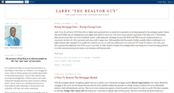 Desktop Screenshot of larrytherealtorguy.blogspot.com