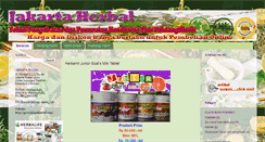 Desktop Screenshot of jakartaherbal.blogspot.com