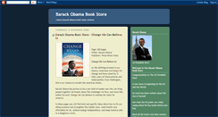 Desktop Screenshot of barackobamabookstore.blogspot.com