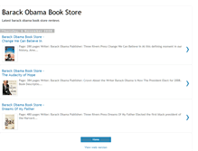 Tablet Screenshot of barackobamabookstore.blogspot.com