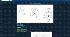 Desktop Screenshot of obscuriousdeeds.blogspot.com