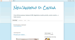 Desktop Screenshot of langolodicinzia.blogspot.com