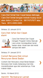 Mobile Screenshot of caradietsehat-dancepat.blogspot.com