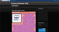 Desktop Screenshot of conocekc.blogspot.com