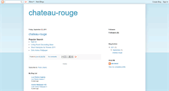 Desktop Screenshot of chateau-rouge.blogspot.com
