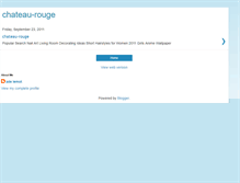 Tablet Screenshot of chateau-rouge.blogspot.com