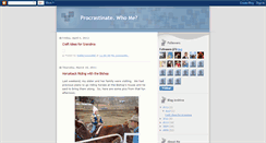 Desktop Screenshot of procrastinatorqueen.blogspot.com