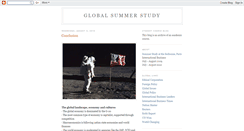 Desktop Screenshot of globalsummerstudy.blogspot.com