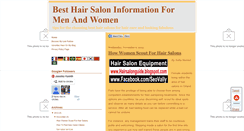 Desktop Screenshot of besthairsalon.blogspot.com