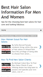 Mobile Screenshot of besthairsalon.blogspot.com