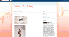 Desktop Screenshot of juansartblog.blogspot.com
