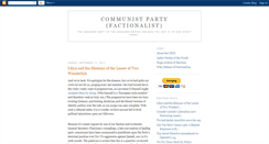 Desktop Screenshot of factionalist.blogspot.com