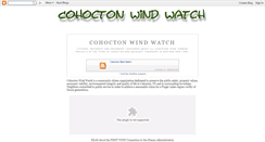 Desktop Screenshot of cohoctonwindwatch.blogspot.com