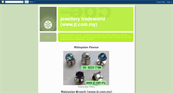 Desktop Screenshot of jewellerytradeworld.blogspot.com