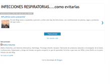 Tablet Screenshot of infecciones-respiratorias.blogspot.com