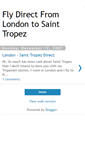 Mobile Screenshot of flydirectsainttropez.blogspot.com