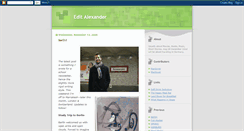 Desktop Screenshot of editalexander.blogspot.com