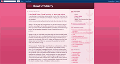 Desktop Screenshot of bowlofcherry.blogspot.com