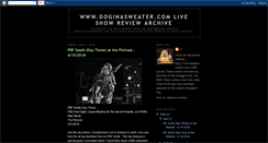 Desktop Screenshot of doginasweatershowreviews.blogspot.com