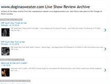 Tablet Screenshot of doginasweatershowreviews.blogspot.com