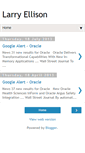 Mobile Screenshot of larryellison.blogspot.com