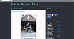 Desktop Screenshot of littlefishbigpondtokyo.blogspot.com