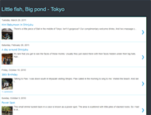Tablet Screenshot of littlefishbigpondtokyo.blogspot.com