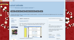 Desktop Screenshot of lucruricolorate.blogspot.com