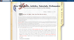 Desktop Screenshot of freewebresources.blogspot.com
