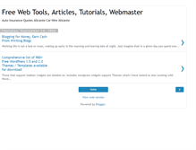 Tablet Screenshot of freewebresources.blogspot.com