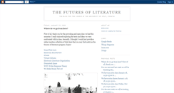Desktop Screenshot of futuresofliterature.blogspot.com